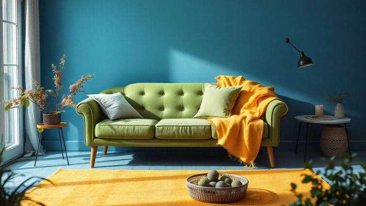 Divano,cuscini,arredamento,tappeto,colori